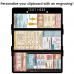WhiteCoat Clipboard® Trifold - Black Flight Medic Edition